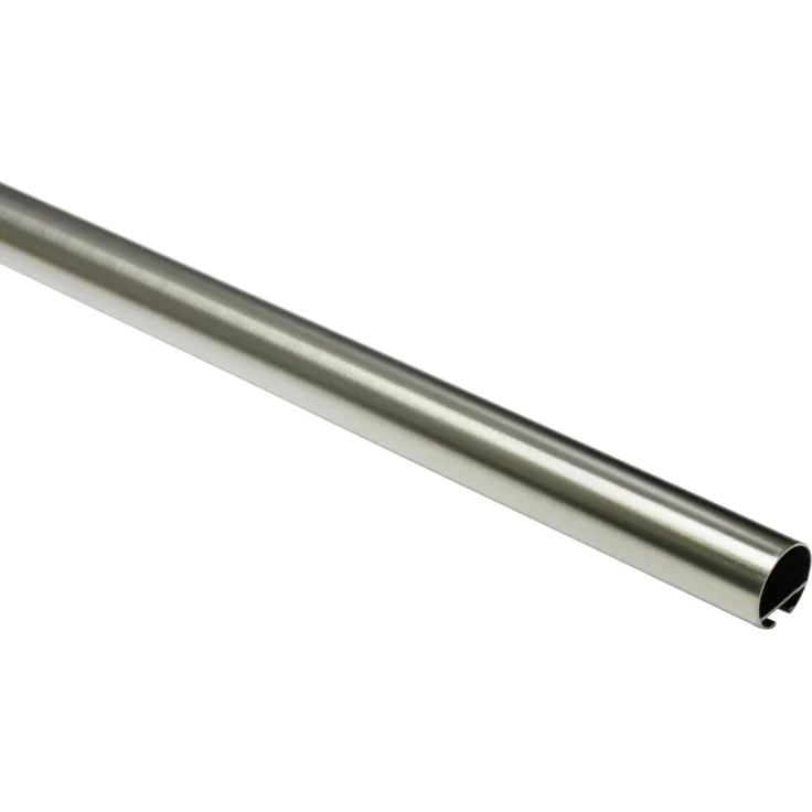 Gardinia Gardinenstange Innenlauf Windsor Ø 25 mm edelstahl-optik 240 cm