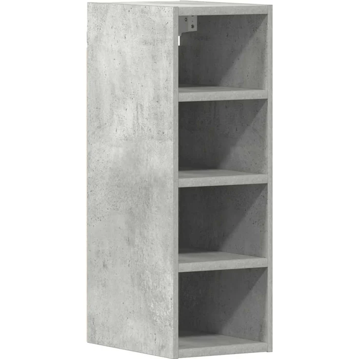 vidaXL Hängeschrank Riga Betongrau 20x29,5x60 cm Holzwerkstoff 854160 – Bild 2