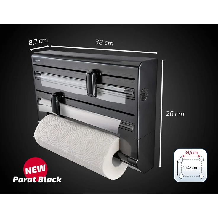 Wandrollenhalter Parat Black – Bild 8