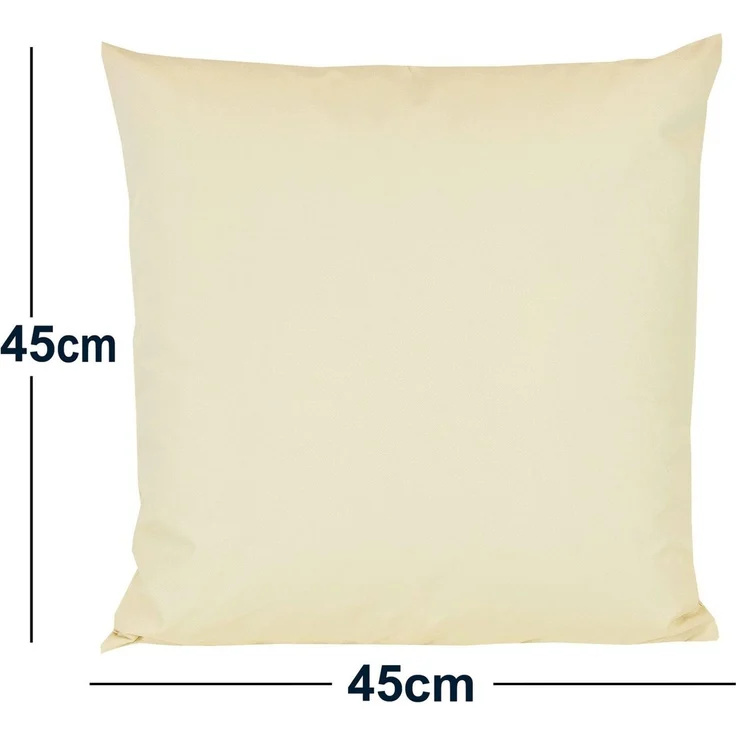 JACK Dekokissen 45x45 cm Outdoor Lounge Kissen inkl. XXL Füllung, starke Füllung, strapazierfähig, wasserabweisend, In- und Outdoor – Bild 4