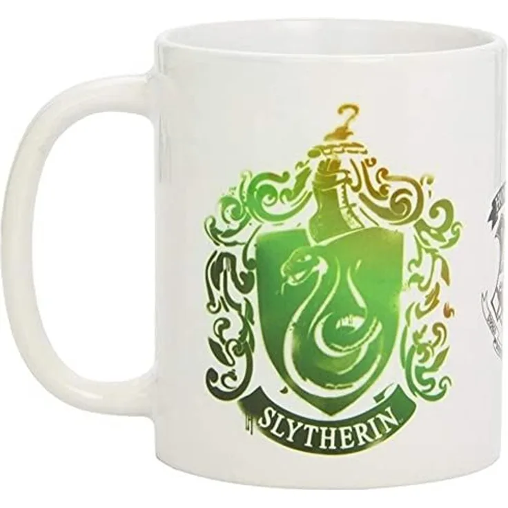 Kaffeetasse Slytherin Stencil Crest