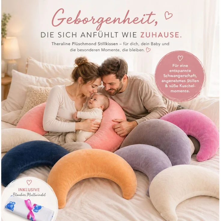 Kinderhaus Blaubaer Stillkissen Plüschmond Stillkissen TOP – Bild 8