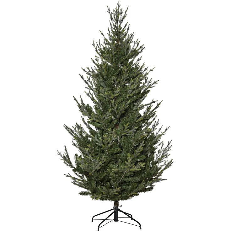 Star Weihnachtsbaum 'Uppsala', mit Metallfuß,