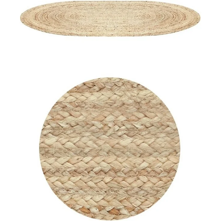 Marrakesch Orient & Mediterran Interior Teppich Jute Flur Läufer Teppich Emma 90 x 150cm, Handarbeit – Bild 2