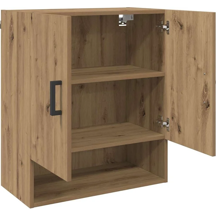 vidaXL Wandschrank Artisan-Eiche 60 x 31 x 70 cm Holzwerkstoff 879541 – Bild 4