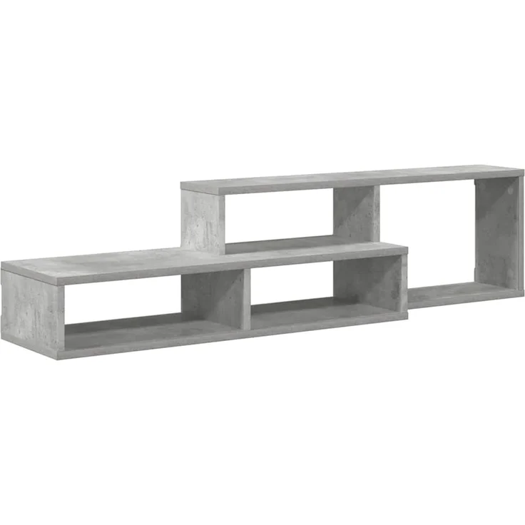 Wand-TV Stand, TV-Regal 120x25x28,5cm Holzwerkstoff – Bild 2