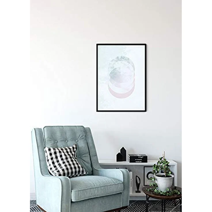 Komar Tessera Glacies Wandbild, 30 x 40 cm, seidenmattes Premium-Poster mit pastelligen Farben, ohne Rahmen, MADE IN GERMANY – Bild 4