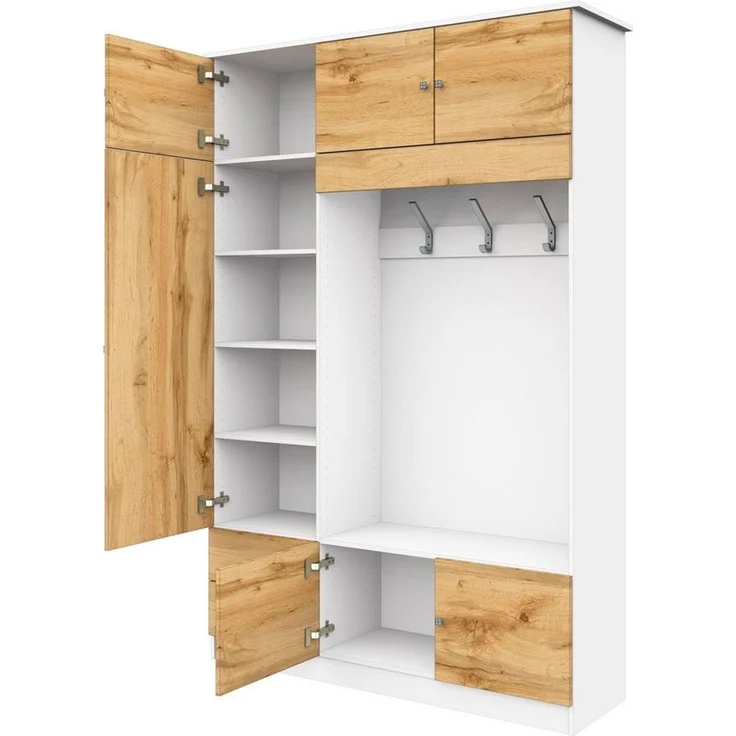 borchardt Möbel Garderobenschrank Kompakta Höhe 202 cm – Bild 3