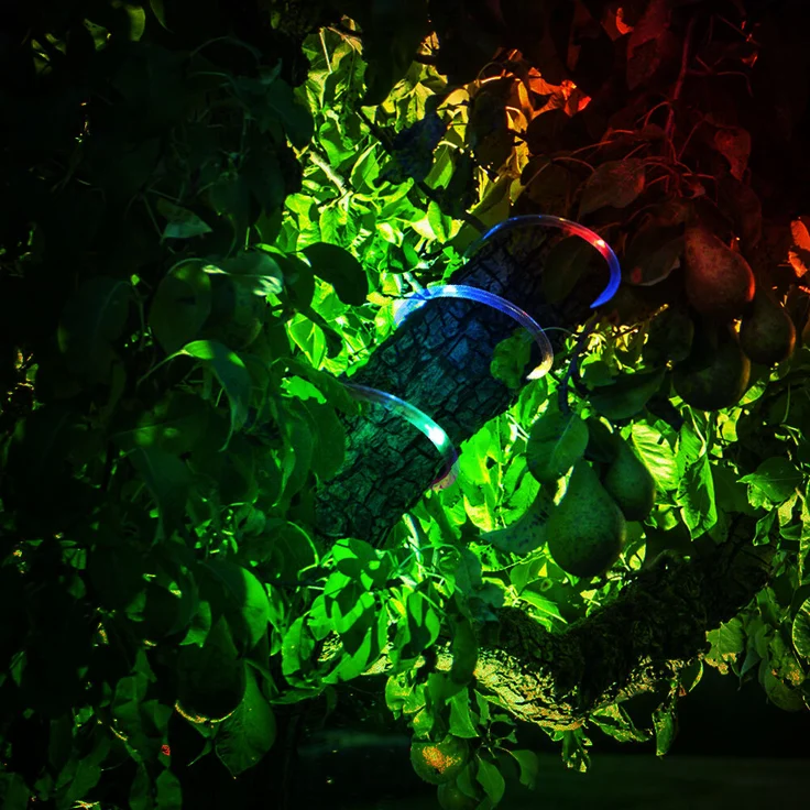 Globo LED Solar Lichtschlauch für Außen mit RGB Beleuchtung, Länge 4,9 Meter – Bild 5