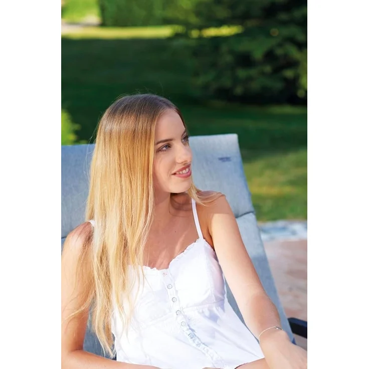 Sieger 5550 4950 Relax-Auflage Schaum / Vlies Füllung, Polypropylen Grau 49 x 4 x 164 cm – Bild 4