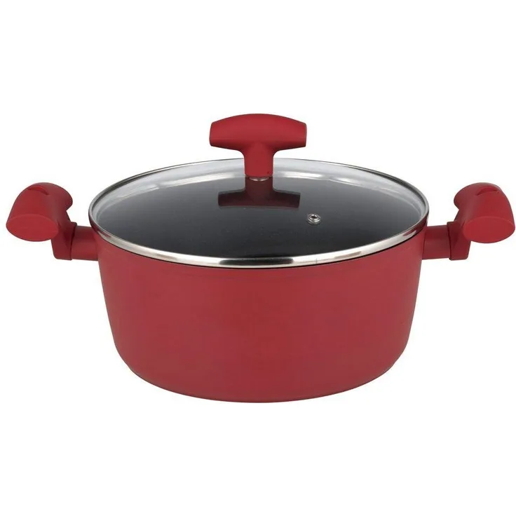 Topf mit Glasdeckel 28cm