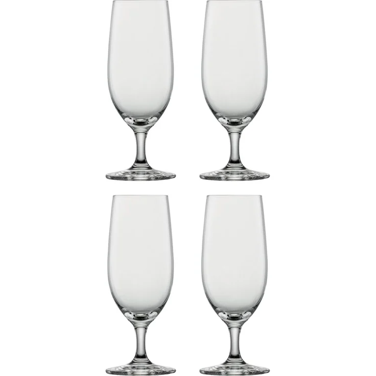 SCHOTT ZWIESEL 'BEER BASIC' Biertulpe 4er-Set Biergläser, Glas klar, 7.5 x 18.7 cm, spülmaschinengeeignet – Bild 1