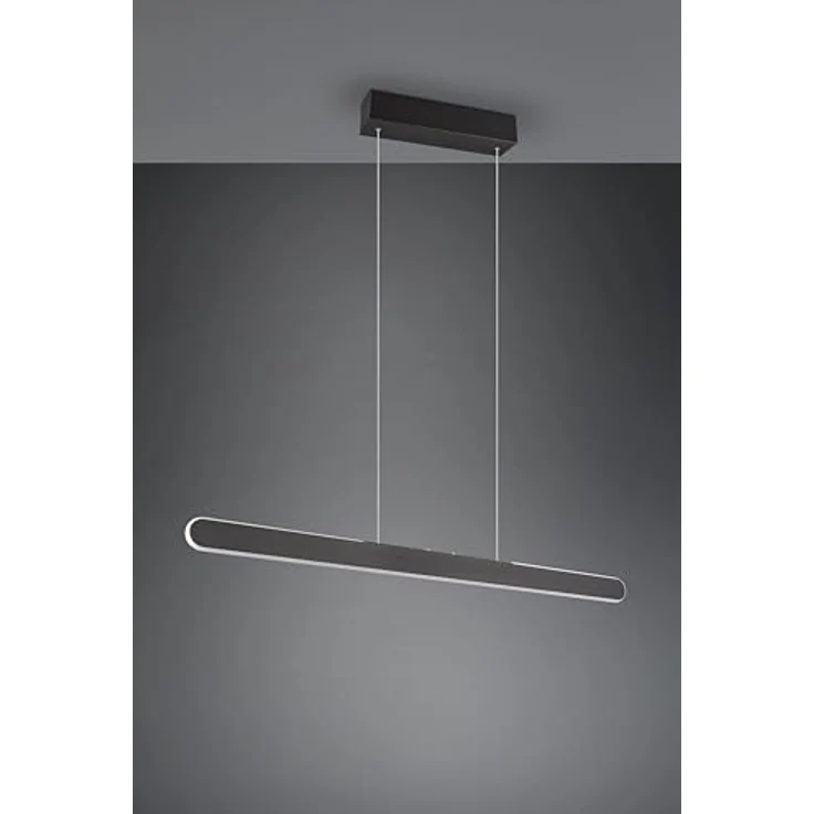 Trio Leuchten HELIOS - Höhenverstellbare LED Pendelleuchte, touch dimmbar, Schwarz, Breite 100cm, 2700K-6500K Lichttemperatur – Bild 13