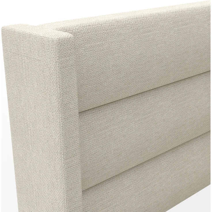 HOME DELUXE LED Bett SORINA inkl. Matratze Beige - 160 x 200 cm – Bild 4