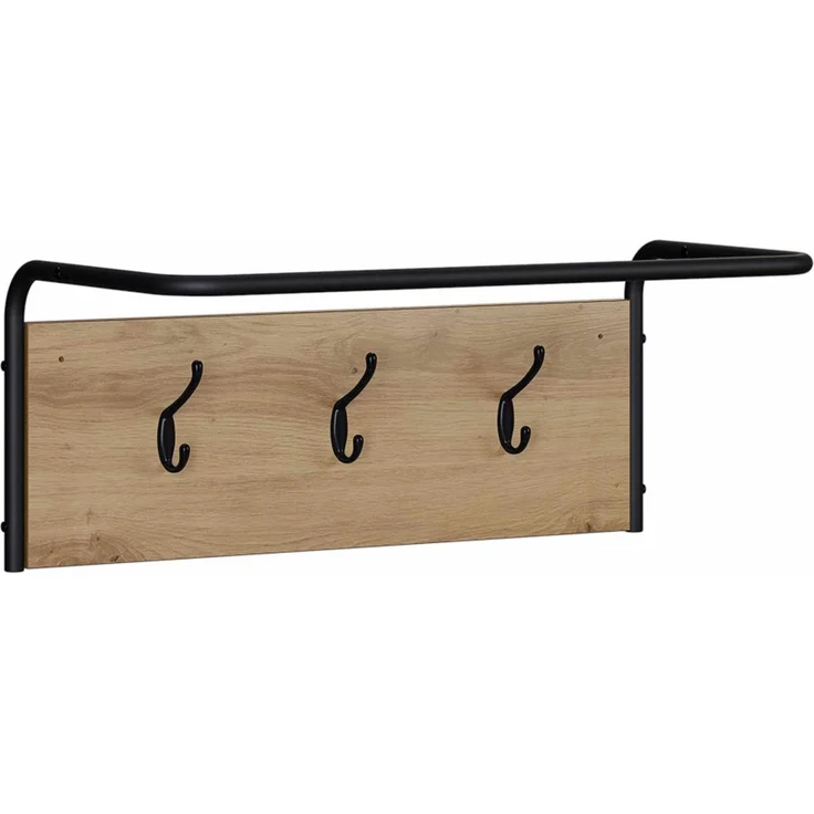 vidaXL Garderobenständer 60 x 30 x 25 cm Artisan-Eiche Holzwerkstoff 8014087 – Bild 2
