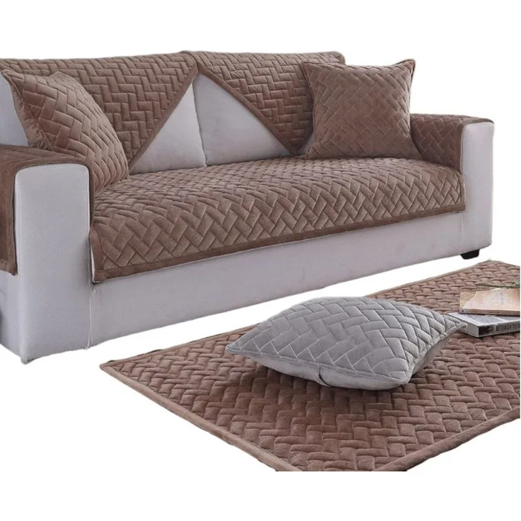 Coonoor Sofaschoner Sofahussen, Anti-rutsch, Sofa Überzug,Sofabezug 1/2/3/4 Sitzer, für L Form Sofaschoner Chaiselongue Ecksofa