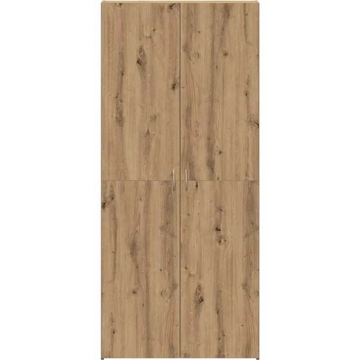 vidaXL Schuhschrank mit Regal Braun 80 x 35,5 x 180 cm Holzwerkstoff 3333844 – Bild 5