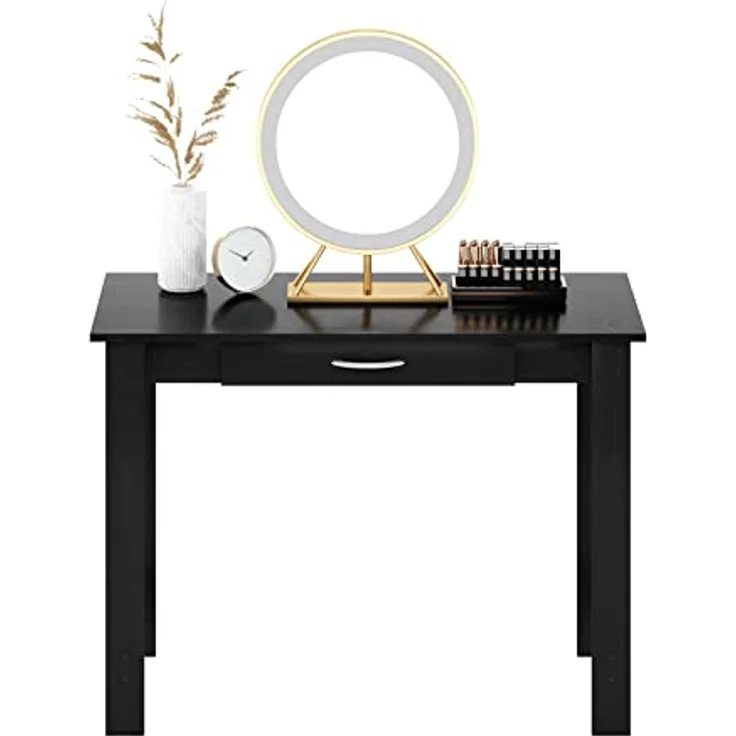 Furinno JAYA Schreibtisch, PC-Tisch mit Schublade, Schwarz, 99.6 (B) x 73.7 (H) x 44.5 (D) cm – Bild 7