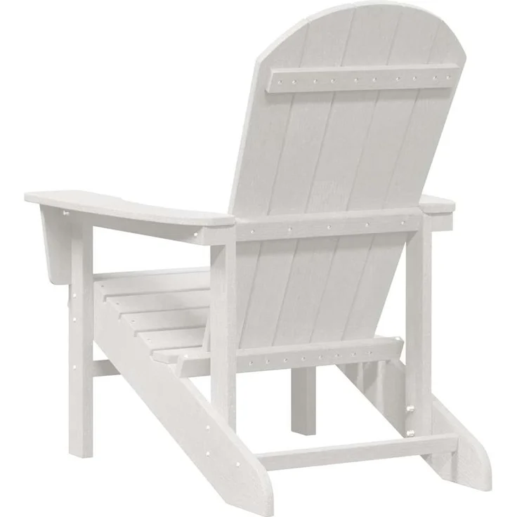 vidaXL Adirondack-Stuhl Weiß 82 x 74 x 92 cm HDPE 42006621 – Bild 5