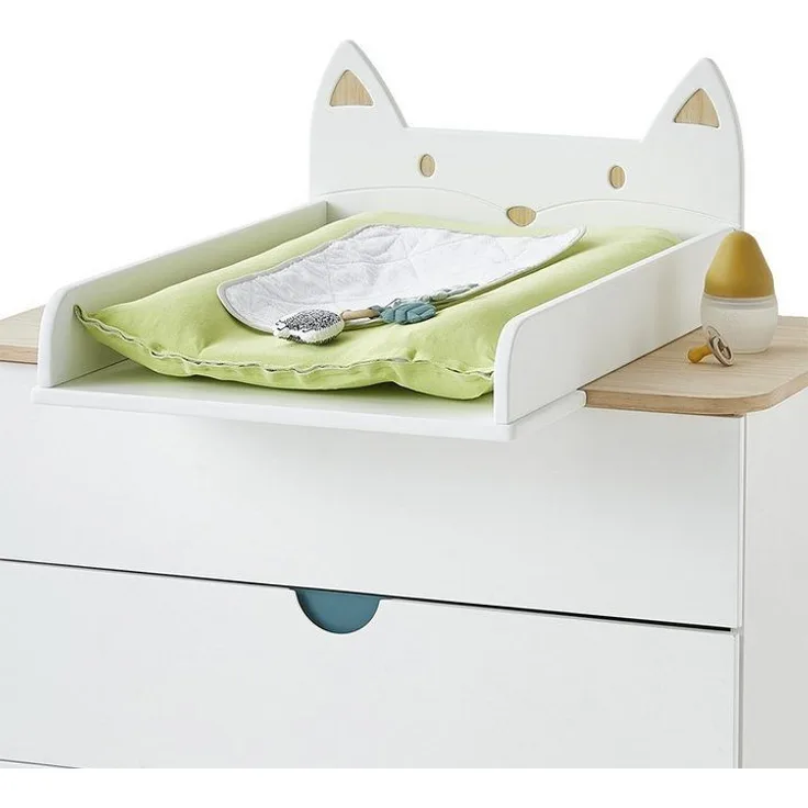 vertbaudet Wickelaufsatz Baby Wickelaufsatz für Kommoden FUCHS