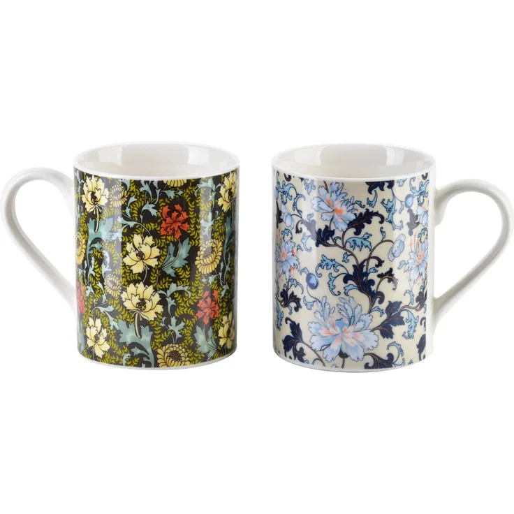 Becher Porzellan COLORATO Serie COLORATO 400 ml Ø8 cm H9,5 cm Bunt 2er-Set