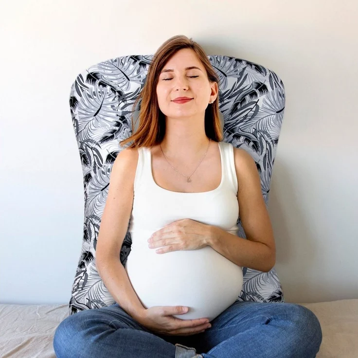 Amilian Stillkissen 330 cm - Seitenschläferkissen, Schwangerschaftskissen, Lagerungskissen, Stillkissen XXL - Stillkissen Seitenschläferkissen - Amilian Stillkissen, mit abnehmbaren Bezug, Stillkissen mit Füllung – Bild 2