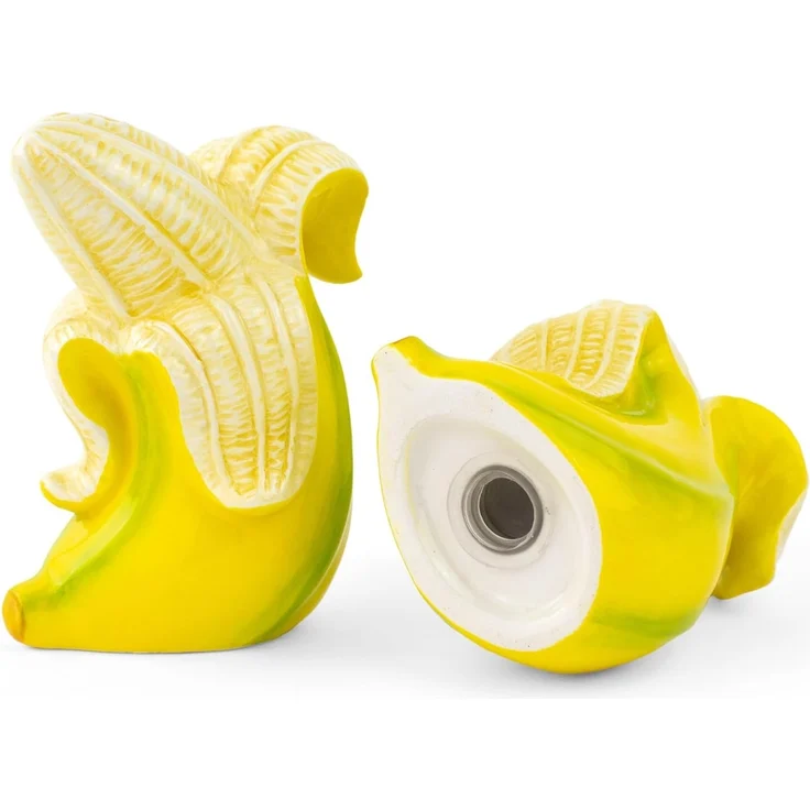 Donkey Salz- & Pfefferstreuer Banana Romance gelb – Bild 4