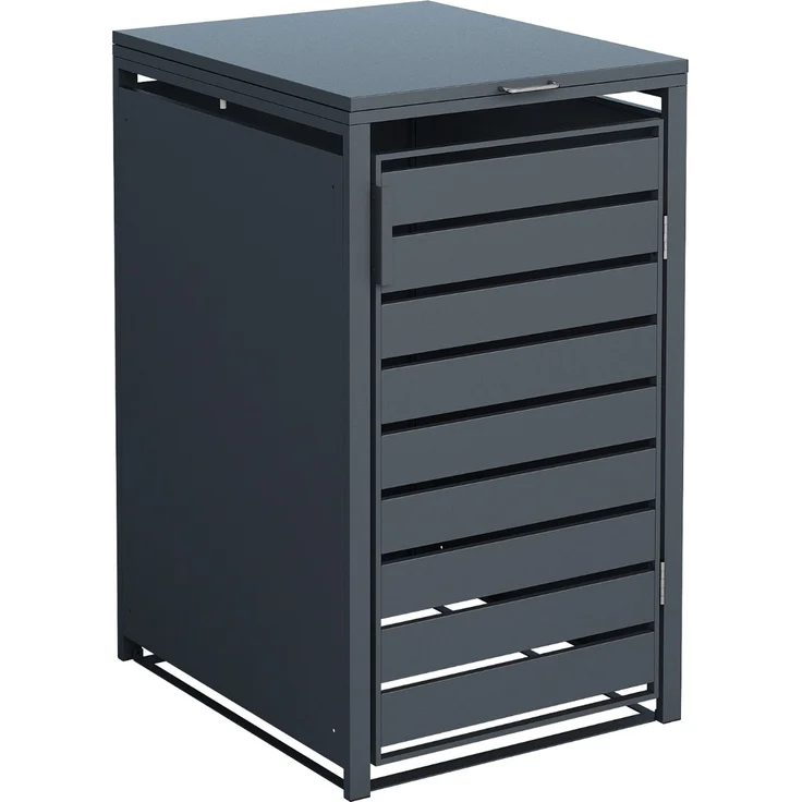 Westmann Metall Mülltonnenbox Kubus | 240 L | – Bild 1