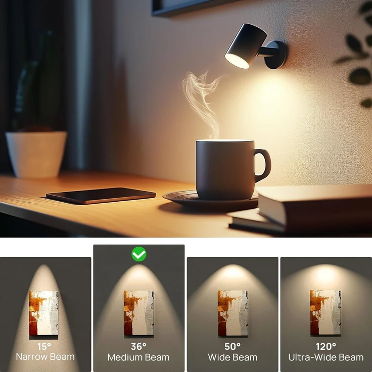 Linkind GU5.3 MR16 LED 5W Lampe 12V, 50 Watt ersetzt, 2700K Warmweiß 36° Abstrahlwinkel LED Spot MR16, 520Lm AC/DC 12Volt LED Leuchtmittel, Nicht dimmbar, 5 Stück – Bild 9