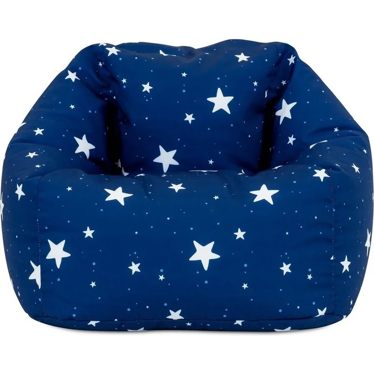 Icon Sitzsack Sessel für Kinder „Sternenklar“, Dunkelblau, Kindersitzsack Wasserabweisend, Sitzsäcke für den Innen- und Außenbereich mit Füllung – Bild 3