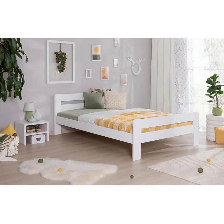 Doppelbett "Bert" 140x200 Kiefer massiv