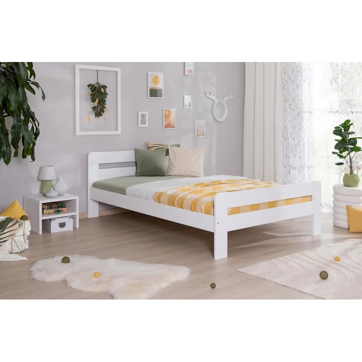 Doppelbett "Bert" 140x200 Kiefer massiv