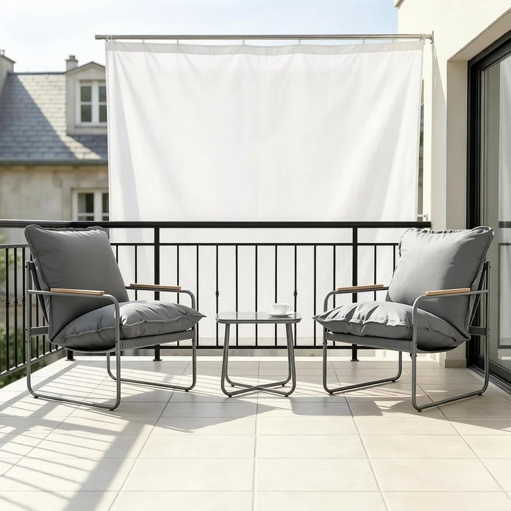 Balkonmöbelsatz,Gartenmöbelsatz,Terrassenmöbelsatz--Herde--80x10x8cm--YOUDENOVA – Bild 8