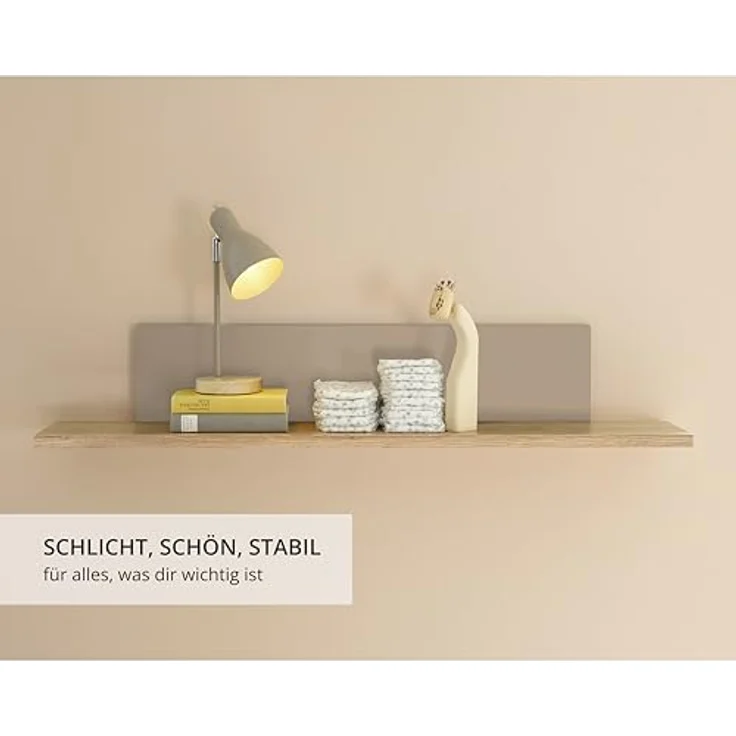 Stella Trading Hilda PEPPINI Wandboard in Mauvella Oak – modernes Wandpaneel für das Babyzimmer – 120 x 20 x 19 cm (B/H/T) – Bild 5