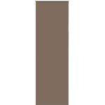 vidaXL Verdunkelungsrollo Kaffeebraun 65x230 cm Stoffbreite 60,7 cm 4011069