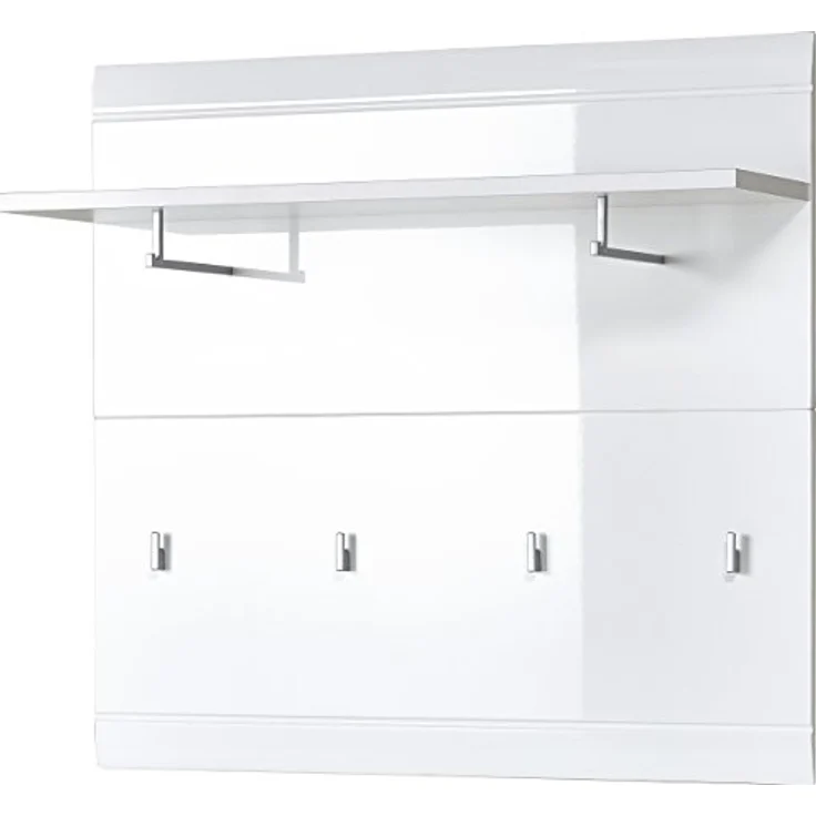 Germania 8791-84 5-TLG. Garderoben-Set GW-Adana in Weiß, 285 x 197 x 40 cm (BxHxT) – Bild 9