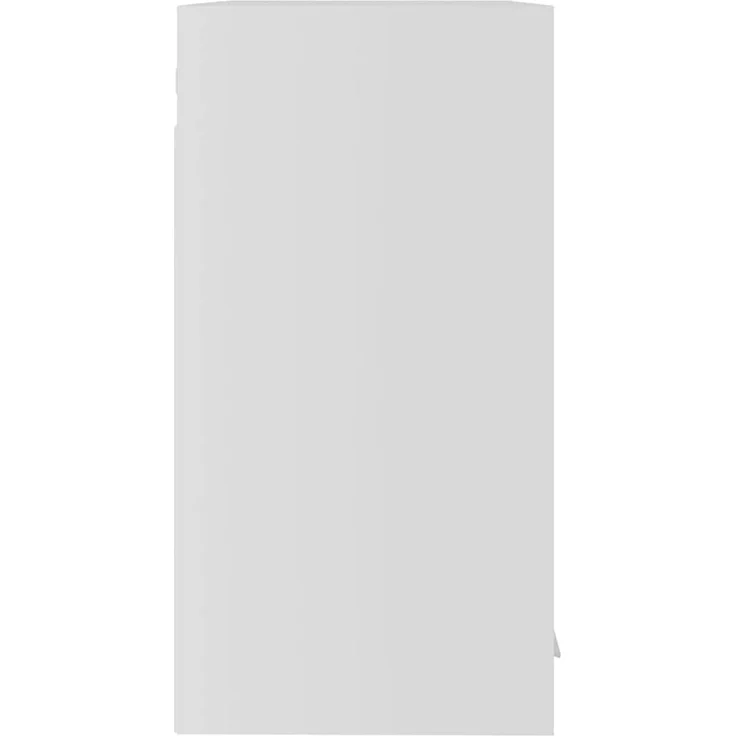 vidaXL Hängeglasschrank 2 Regalböden Hängeschrank Einbauküche Küchenzeile Küchenmöbel Oberschrank Küchenschrank Weiß 60 x 31 x 60 cm Holzwerkstoff – Bild 8