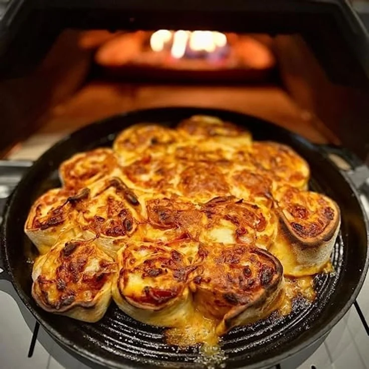 BBQ-Toro Grillplatte Gusseisen Plancha Ø 35 cm, Grillplatte, rund, BBQ Grillpfanne – Bild 2