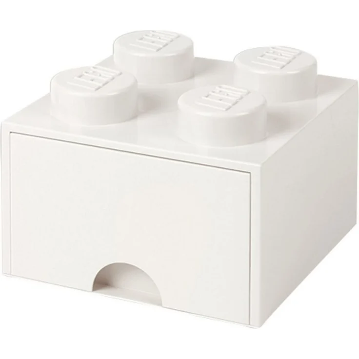 Room Copenhagen LEGO Brick Drawer 4 white - RC40051735 – Bild 1
