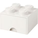 Room Copenhagen LEGO Brick Drawer 4 white - RC40051735