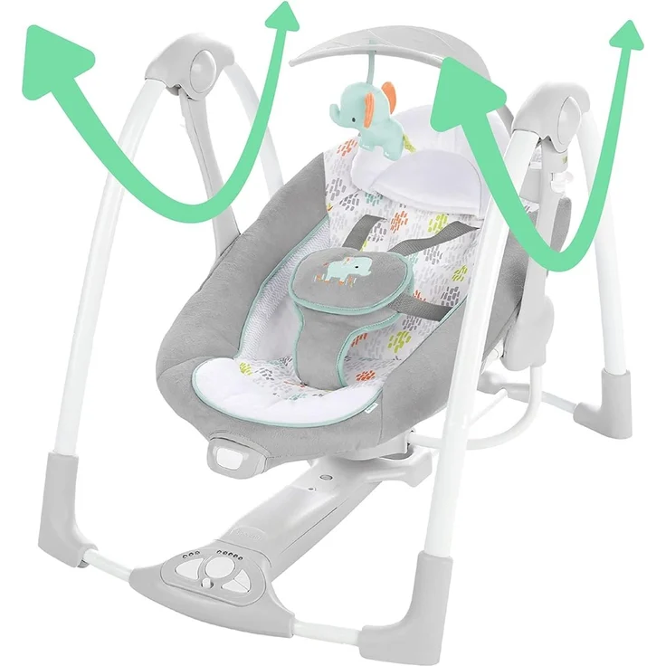 Ingenuity Tragbare Babywippe Wimberly – Bild 5