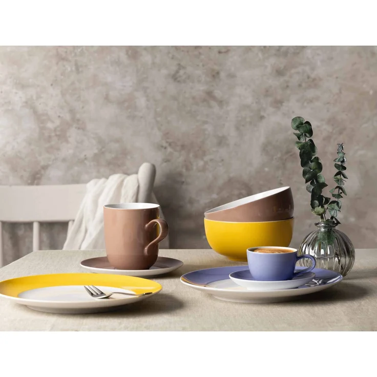 Seltmann Weiden Liberty Pure Colors Teetasse 140 ml 6er Set - Cocoa Brown
