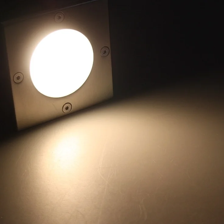 Bodenleuchte "BEL Uni Q"10x10x14cm, IP65, GU10 Fassung, 4eckig – Bild 6