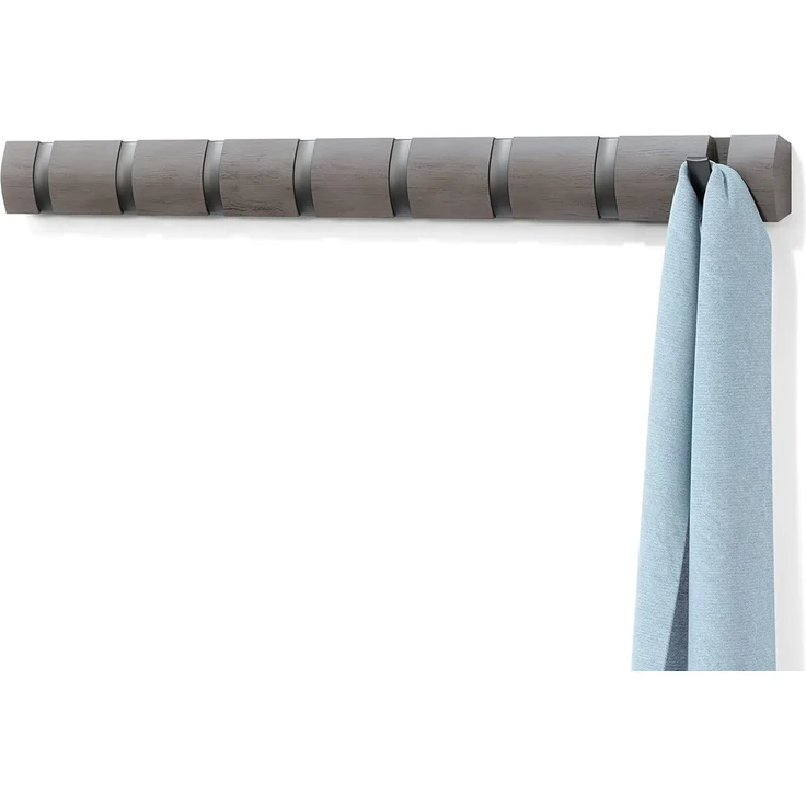 318858-1045 - FLIP 8 Wandhaken, grau/zinnfarben – Bild 1