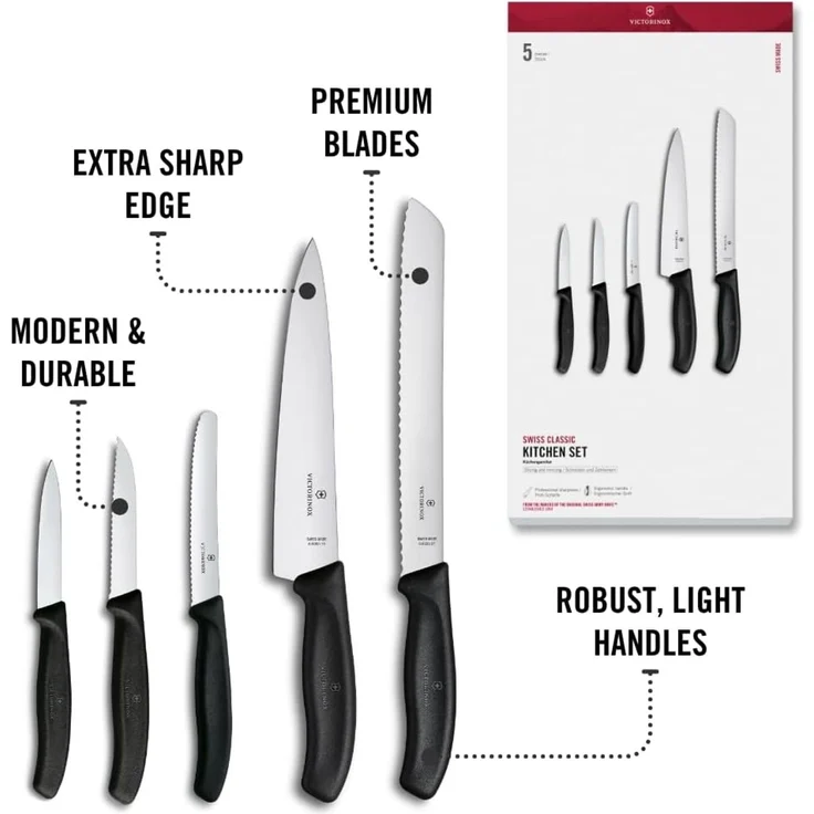 Victorinox Swiss Classic Küchengarnitur 5 tlg. – Bild 6