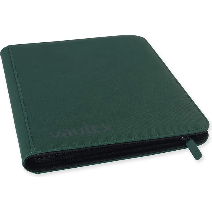 Vault X Premium eXo-Tec Zip Heftmappe - 9 Fächer Sammelkarten Trading Cards Mappe - 360 Fächer mit Seitenöffnung für Spielkarten zum sammeln und tauschen