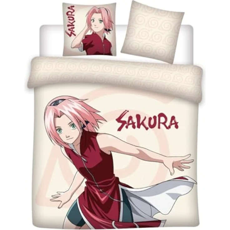 Naruto Bettwäsche Set 240 × 220 cm mit 2x Kissenbezug 65x65 cm – Bild 2