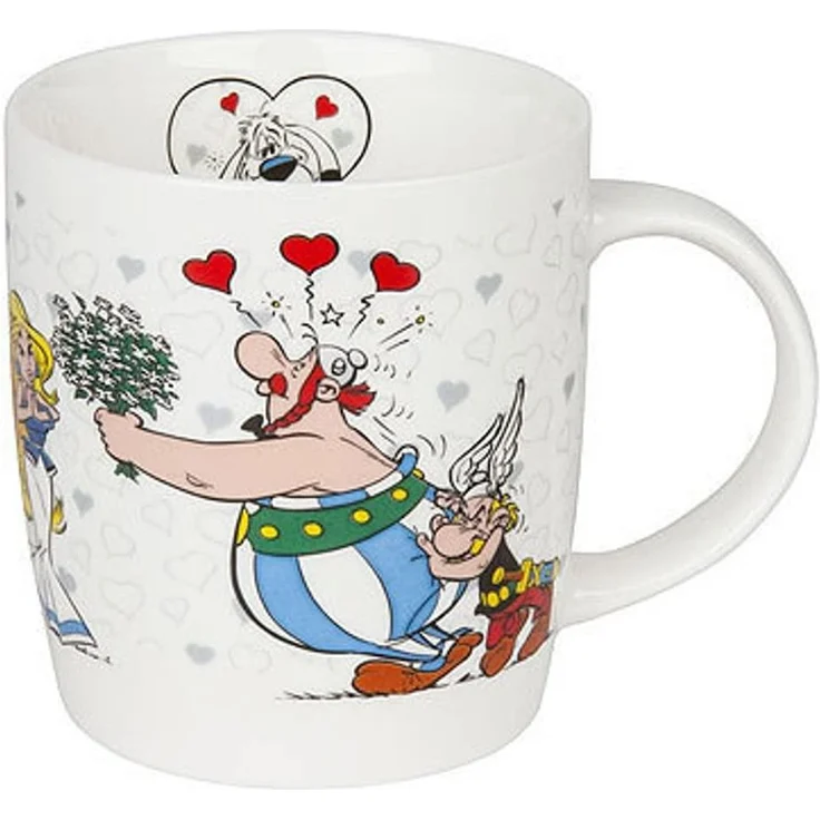 KÖNITZ Becher Asterix - aber wir lieben - 400 ml / Motivtasse – Bild 4