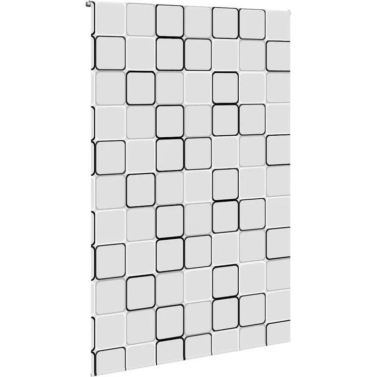 vidaXL Duschrollo 150x240 cm Stoffbreite 146 cm 4014929 – Bild 3
