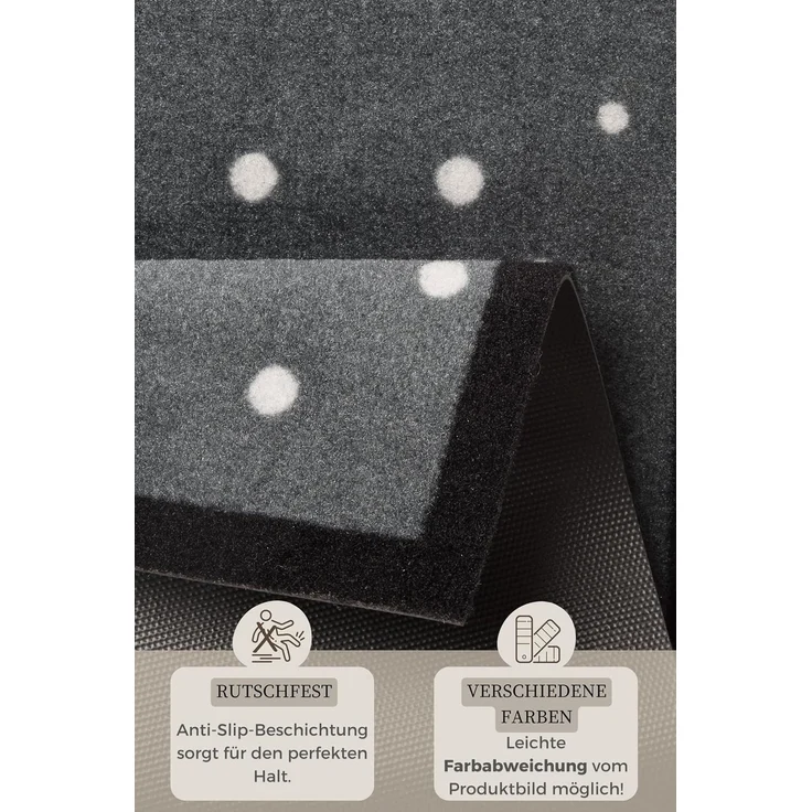 HANSE Home Fußmatte 3 Zwerge, Türmatte, rechteckig, Höhe: 7 mm, Schmutzfangmatte, Outdoor, Rutschfest, Weihnachten, Waschbar, Innen – Bild 4